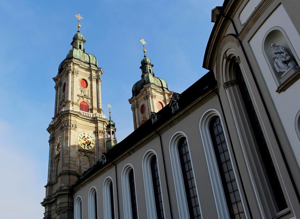 cathedral, st gallen, collegiate church